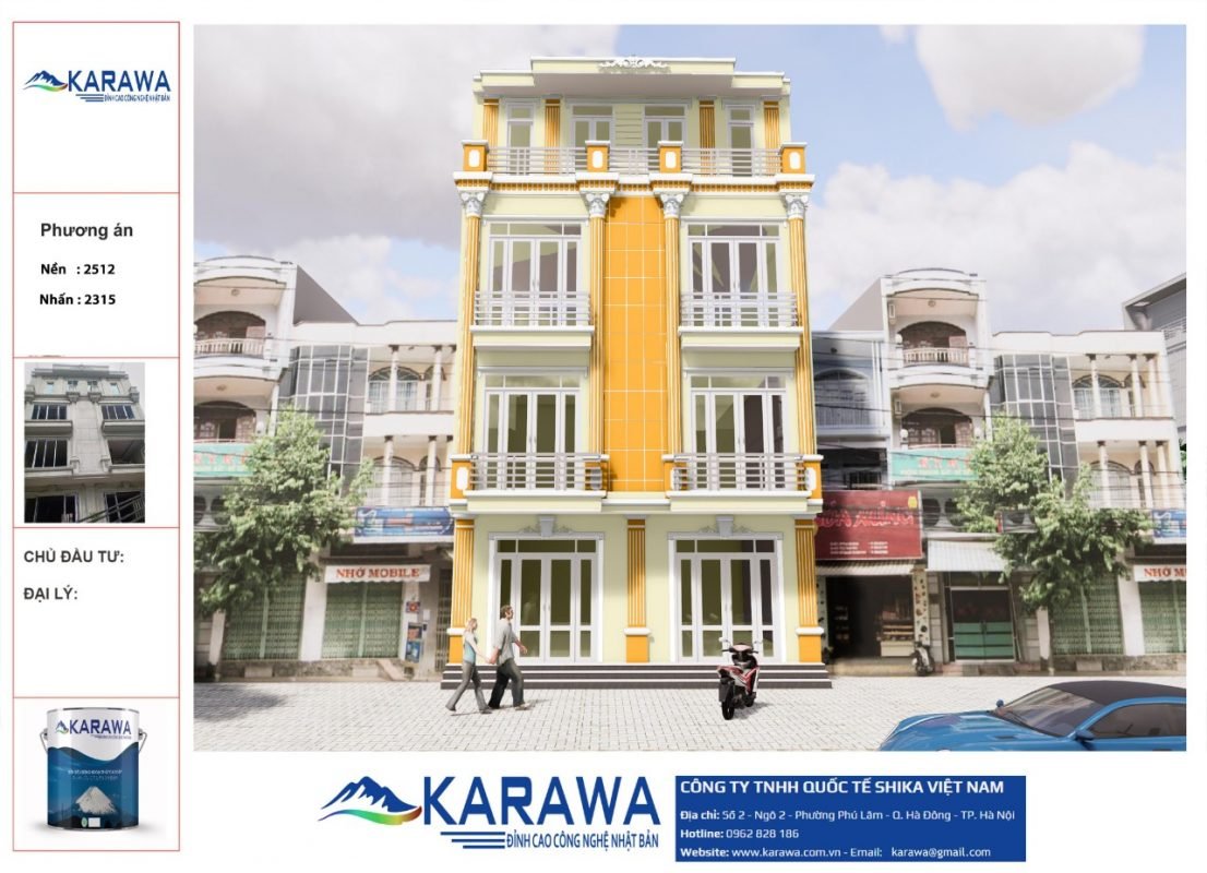 Nhà cung cấp sơn Karawa chính hãng uy tín nhất