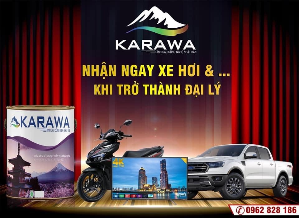 Nhà cung cấp sơn Karawa chính hãng uy tín nhất